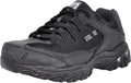 Skechers Men's Cankton Steel Toe Construction Shoe - Electrical Hazard Rated, Memory Foam