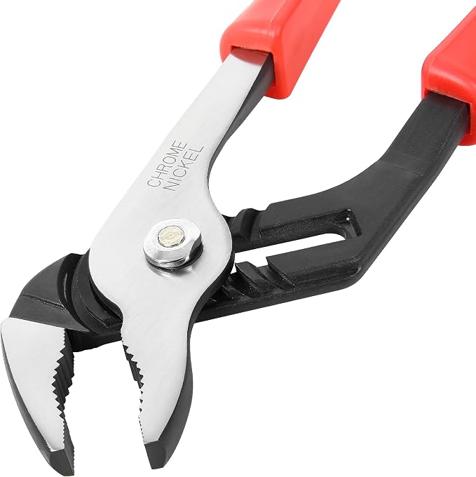 Powerbuilt 8-Inch Groove Joint Pliers - 640388