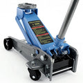 LARBANKE 3 Ton Floor Jack with 360° Swivel Castors,Heavy-Duty Floor Jack Load Capacity up to 6,600 lbs,Carbon Steel Jack for Rapid Lifting,Range from 5.31''-18.11'',Suitable for a Wide Range of Cars