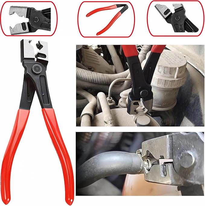 6PCS Automotive Electrical Disconnect Pliers Set, Depinning Tool for Electrical Terminal & Hose Clip Removal,Professional Automotive Electrical Clip Removal