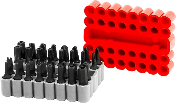 ARES 31009-33-Piece S2 Steel Security Bit Set with Magnetic Extension Bit Holder - Tamper Resistant SAE Hex, Metric Hex, Torq, Spanner, Triwing, and Torx Bits – S2 Steel Offers Maximum Durability