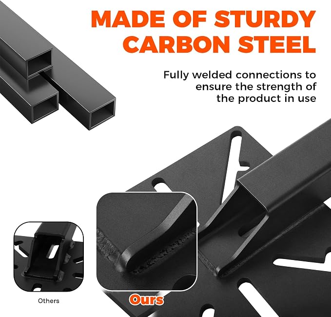Wall Mount Vise and Grinder, Heavy Duty Carbon Steel Bench Mount for Vise
