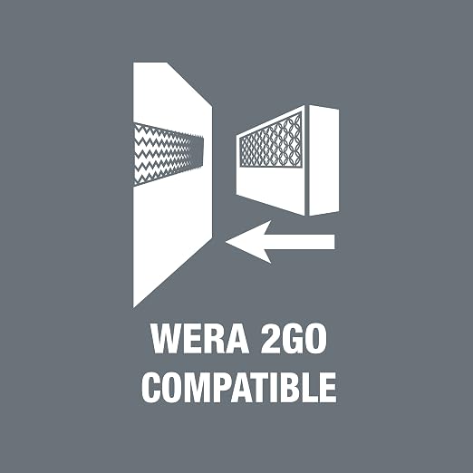WERA 05051042001 Kraftform Kompakt 60, Imperial, 17 Pieces