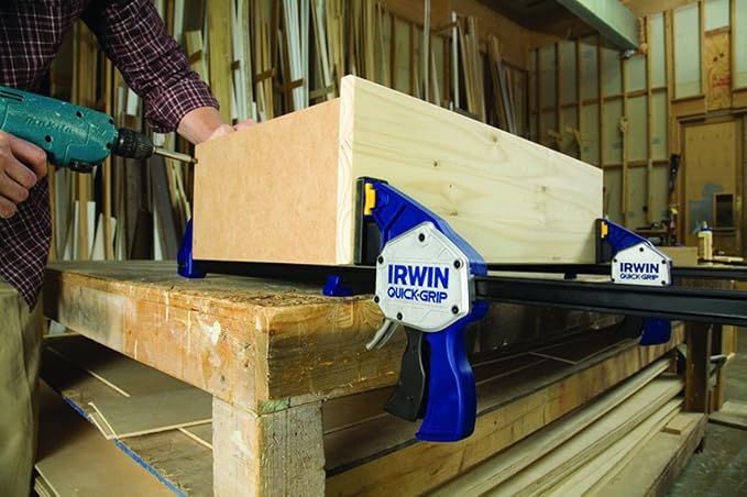 IRWIN QUICK-GRIP 150mm (6") Heavy-Duty Bar Clamp/Spreader