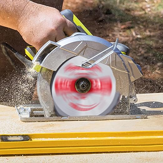 4 Pack 4 1/2 Circular Saw Blade 24T Carbide Tipped Teeth, Compact TCT Saw Blades for Cutting Various Wood, Plastic and Composite Materials, 3/8" Arbor, Fit Dewalt Craftsman Ryobi Milwaukee