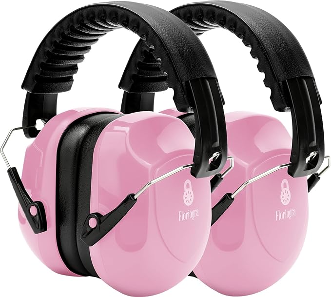 2 Pack 34dB Noise Canceling Headphones For Shooting, Hearing Protection Earmuffs, Ear Protection Headphones, Thickened Headband Ear Muffs For Noise Reduction For Shooting, Construction,Mowing