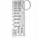 Wire/Metal Sheet Thickness Gauge 229895 Welding Gage Plated Size Inspection Tool [NOT Cheap Stamping Version]