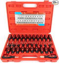 23-Piece Universal Terminal Release Kit Electrical Terminal Removal for American Domestic and Imported Vehicles