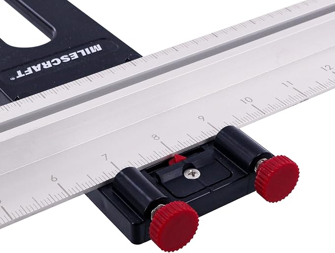 Milescraft 1404 Rip Saw Guide – Circular Saw Edge Guide. Straight Cutting Jig. Rip & Cross Cut Large Sheets. Sidewinder and Worm Drive Saws. 24inch Edge Range. All-Metal Base Prevents Flex