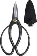 KAKURI Bonsai Scissors Made in Japan 7", Japanese Carbon Steel Blade, Okubo Shears for Bonsai and Garden Use