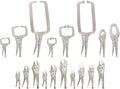 TEKTON Locking Pliers and Clamps Set (18-Piece) | PLK90005