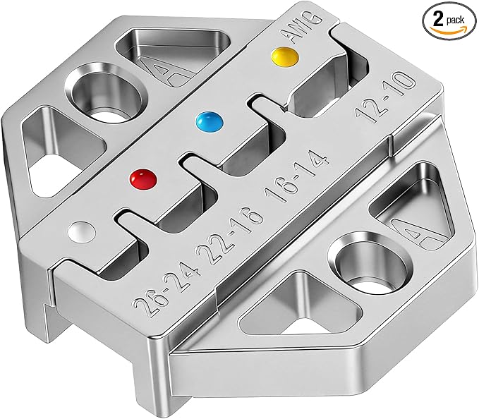 haisstronica Crimping Die for Heat Shrink Connectors,26-10 AWG