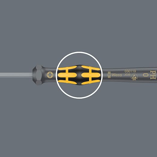 Wera 05030170001 1578 A/6 ESD Screwdriver set and rack for electronic applications, 6 pieces