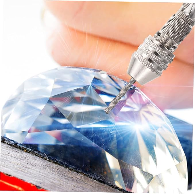 Angoily 1set Drill Bits for Jewelry Making Drills Pin Vise Resin Drilling Tool Kit for Projects