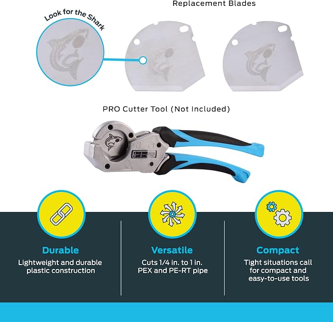 SharkBite Pro Cutter Replacement Blades, Pack of 2, 25882