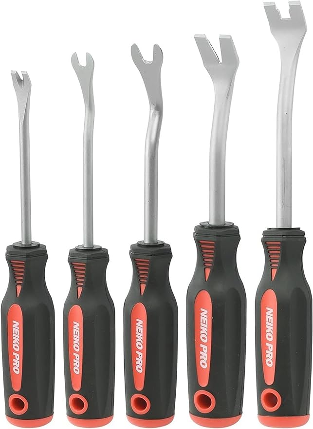 Neiko 20596B Auto Trim Panel Removal Tool Set with Soft Grip (5 Piece)