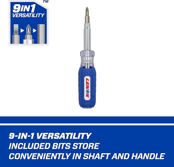 LENOX 9-In-1 Multi-Bit Screwdriver (LXHT68000) (Pack of 2)