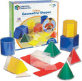 Learning Resources Folding Geometric Shapes Set - Classroom Must Haves, Teacher Supplies, Geometry Game, Pattern Blocks, Homeschool, 3d School Figures for Teaching, Math Manipulatives Essentials