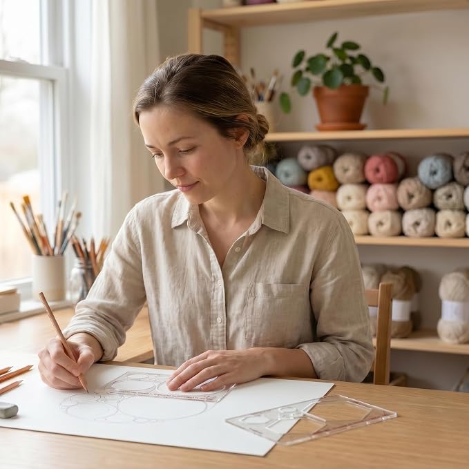 Fibonacci Drawing Template Set