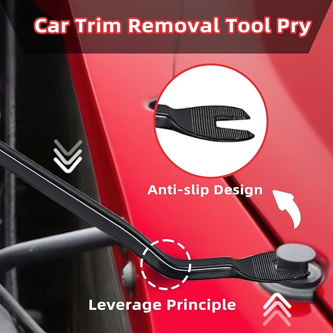 Electrical Disconnect Pliers, 5 pcs Electrical Disconnect Pliers for Cars, Connector Removal Tool for Push Tab Style Plugs