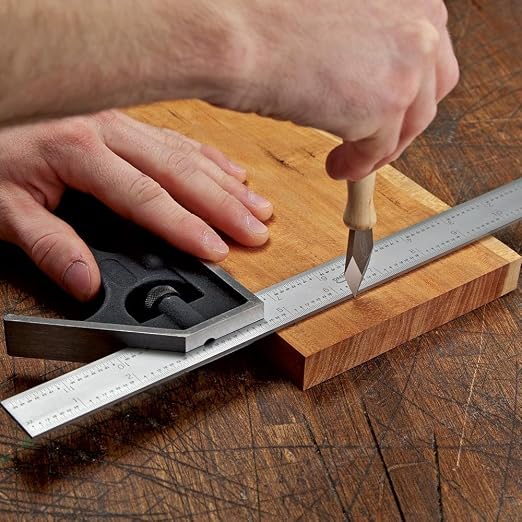 iGaging Combination Square Premium 2-Piece 12" 4R