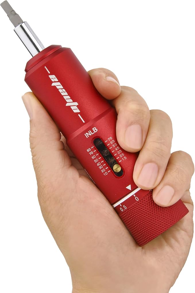 EPAuto Manual Wrench Screwdriver for Firearms | Bike Gears, 10-80 In/lb | Manual Wrench Screwdriver for Firearms | Bike Gears, 10-80 in/Lbs