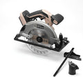 Cordless Circular Saw, 5000RPM Brushless Motor, 45° Bevel Cutting, Max Depth 2-1/2", 7-1/4" Electric Circular Saws with LED Light, Lightweight 6.6lbs, Compatible with Makita Batteries (Tool Only)