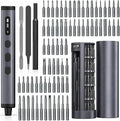 Mini Electric Precision Screwdriver Set, 78 in 1 Cordless Repair Kit with OLED Display, USB-C Rechargeable, 72 S2 Steel Magnetic Bits for Phone, Laptop, Watch & Electronics Repair