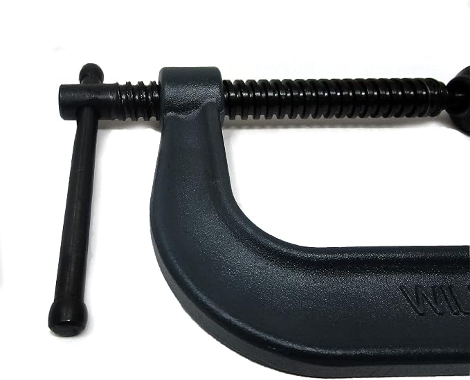 Wilton C-Clamp, 4-1/4" Opening, 3-1/4" Throat, 6200 Lbs. Clamping Force (Model 404)