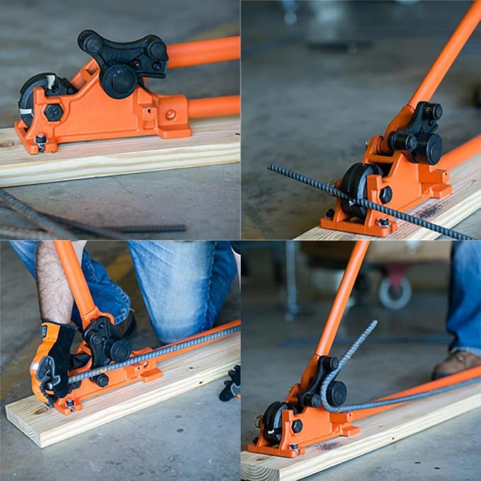 MBC-16B 1 Manual Bender/Cutter, Orange