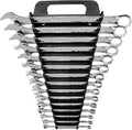 TEKTON Combination Wrench Set, 15-Piece (1/4-1 in.) - Holder | 18772 | 1/4 - 1 in., Holder