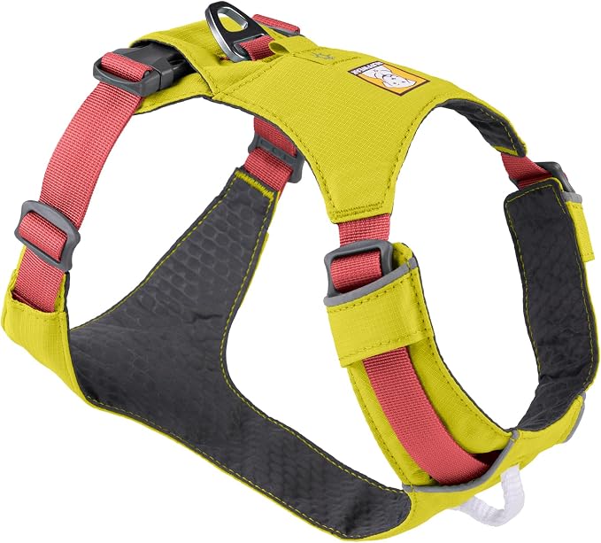 Ruffwear, Hi & Light, Everyday Lightweight Dog Harness, Trail Running, Walking, Hiking, All-Day Wear, Lichen Green, XX-Small