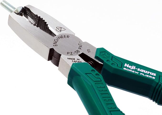 Engineer PZ-58 Screw Extraction Combination Pliers + PZ-57 M2 Screw Removal Pliers