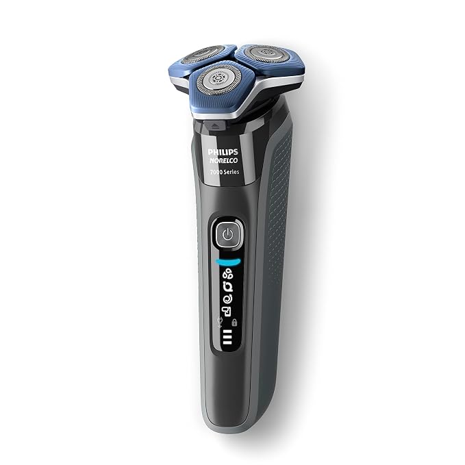 Philips Norelco Shaver 7200, Rechargeable Wet & Dry Electric Shaver with SenseIQ Technology and Pop-up Trimmer, S7887/82