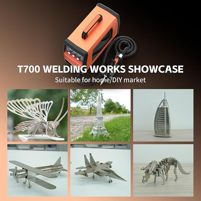 T700 3-in-1 Laser Welding Machine, Air-Cooled Portable Laser Welder, Laser Welding Cutting Cleaning Machine, Handheld Laser Welding For Stainless Steel Aluminum Carbon Steel-US Inventory