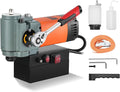 VEVOR Low Profile Magnetic Drill Press, 1300W Mag Drill, Light Weight Portable Mag Drilling Machine with Cooling Device and Overload Protection, Mag Press for Equipment Installation, Industrial