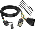 Custom 4 Way Trailer Wiring Harness for 2011-2019 Ford Explorer, Pure Copper Plug and Play Trailer Light Wiring for Explorer