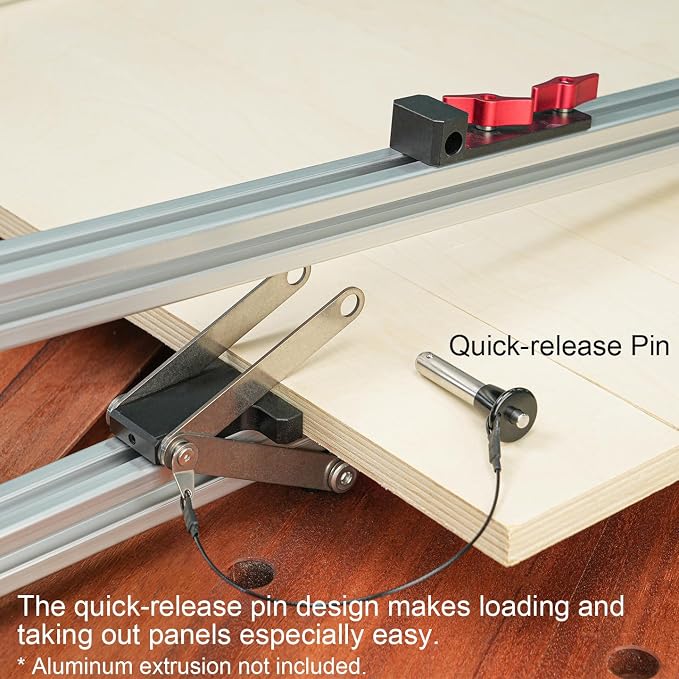 TOOLCOOL Panel Clamps 2 Pack 4 Way Pressure Clamps
