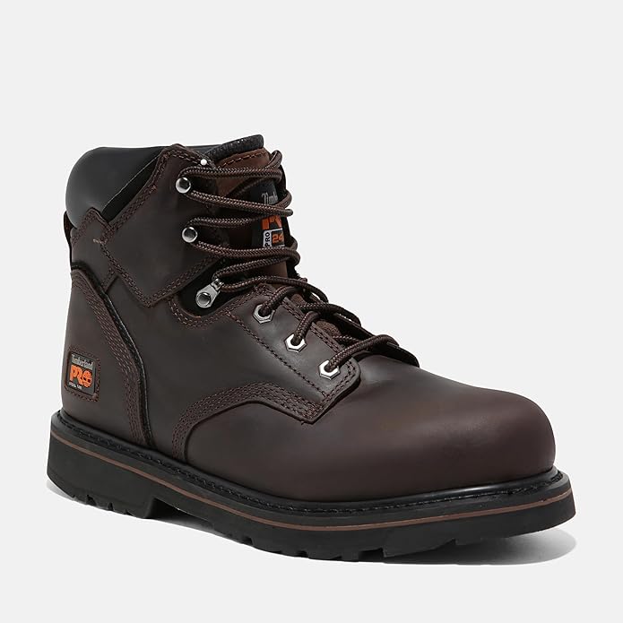 Timberland PRO Men's Pit Boss 6 Inch Steel Safety Toe Industrial Work Boot