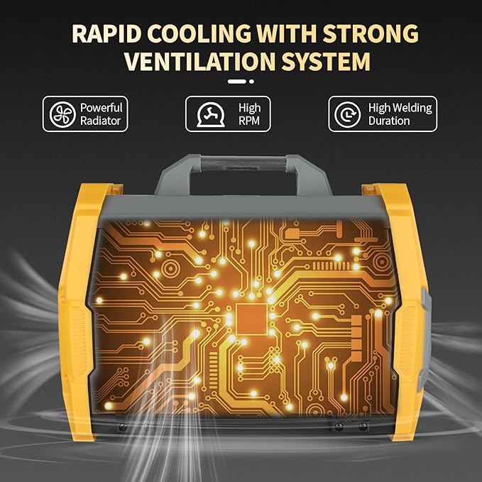 Plasma Cutter Welder Combo, Gas MIG/Gasless MIG/HF TIG/Stick/CUT 5 in 1 Aluminum Welding Machine with 110V/220V Dual Voltage Multi Process Welder with 20PCS Rods and Gloves