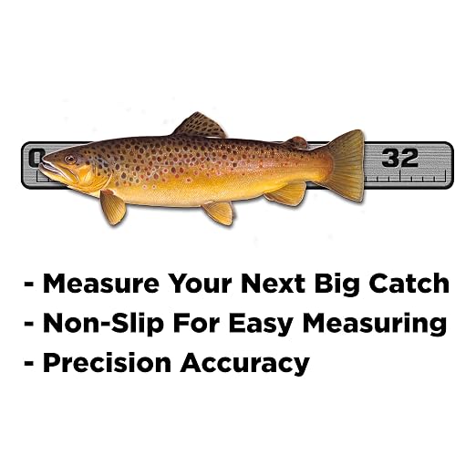 USATuff SeaDek EVA Foam Fish Measuring Ruler for Boat, Fishing, Kayak | Adhesive Backing Peel & Stick - 36" StormGray-Black