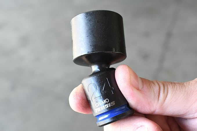Astro Tools 78315 3/8" Drive 10-24mm Pinless Universal Impact Sockets - No Skips - 15 Piece