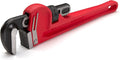 Steelman 60882 14-Inch Heavy-Duty Cast Iron Straight Handle Pipe Wrench