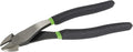 Greenlee 0251-08AD High Leverage Diagonal Cutting Pliers, Angled Dipped Grip, 8"