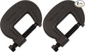 Wilton Brute Force C-Clamp, 1-3/8" Opening, 1-1/16" Throat, 5600 Lbs. Clamping Force (Model 1 F.C.) (Pack of 2)