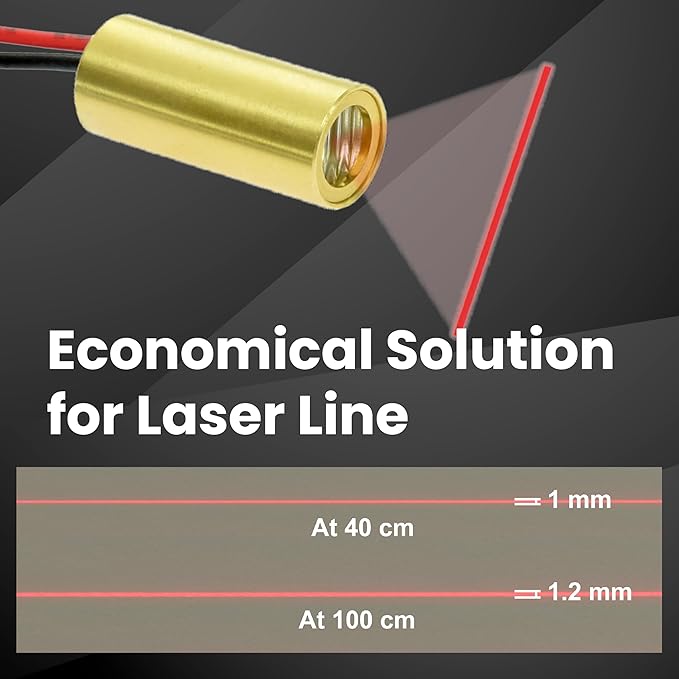 Laser Module VLM-650-28 LPT Red Laser Line Generator (ECONOMICAL LINE LASER)