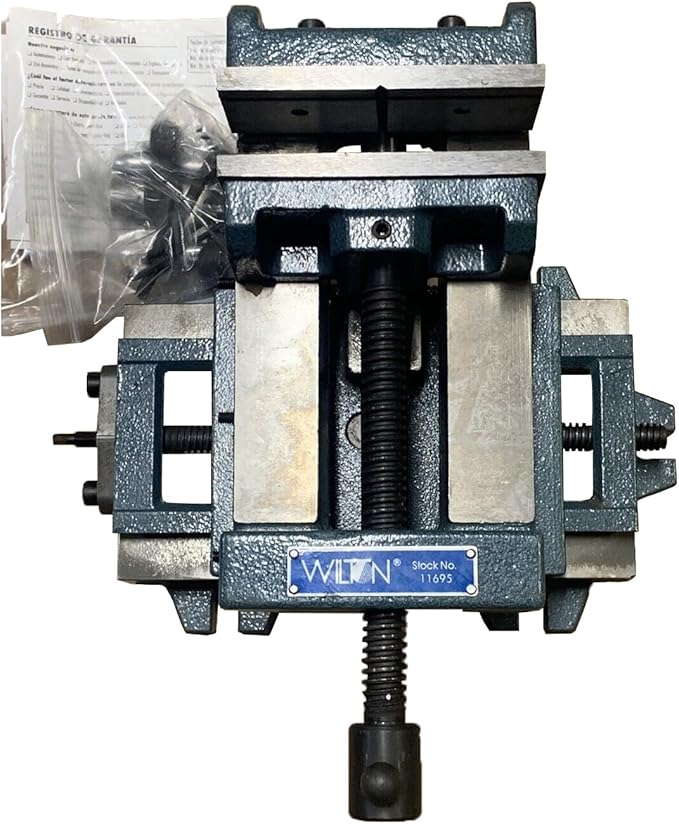 Wilton Cross-Slide Drill Press Vise, 5" Jaw Width & Max Opening, 1-1/2" Jaw Depth (Model CS5)