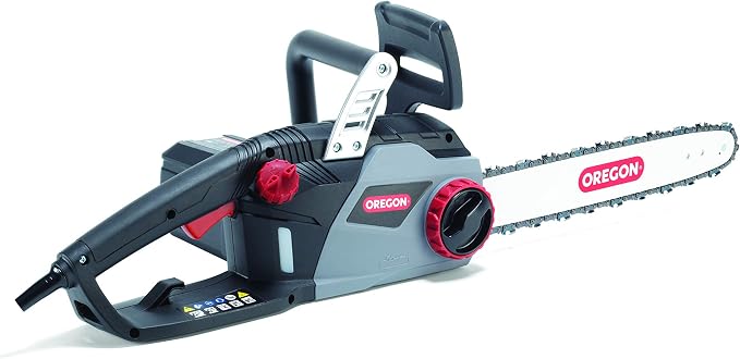 Oregon CS1400 15 Amp Electric Chainsaw, Powerful Corded Electric Saw with 16-Inch Guide Bar & ControlCut Saw Chain, Quiet & Low Kickback, 2-Year Warranty (603348)