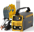 TOOLIOM 200A 110V Mini Stick Welder MMA ARC Welding DC Inverter Welding Machine with Electrodes & Gloves, IGBT Portable Welder with Hot Start, Arc Force, Anti-Stick