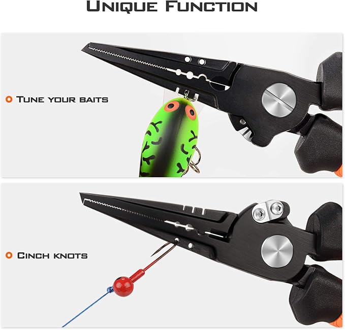 KastKing Speed Demon Pro Fishing Pliers,8.5'' Split Ring Nose